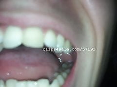 Mouth Fetish - Aaron Mouth Part12 Video1