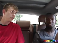 KP Gets A Black Cock Stuck In His Ass