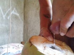 Pinoy challenge nagjakol sa buko tapos ininom ang tamod