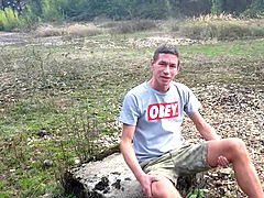 urinating Outdoor