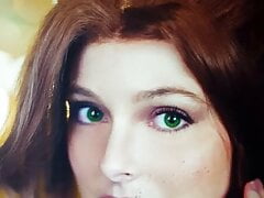Briana White Cum Tribute #4 - Voice of Aerith