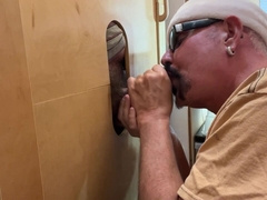 Massive Meat Gloryhole Blow Job