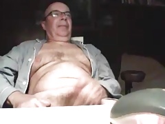 grandpa stroke on webcam