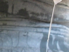 Beautiful cum flow swallowed up close 6