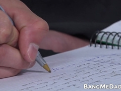 Kinky latino Ferdinand barebacked by young big cock