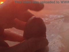 IFOslave toying with my shaft in bathtub