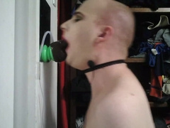 homo faux-cock gargle throatpie