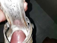 Hooker heels fucking cum