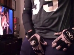 Jacking in Football Gear