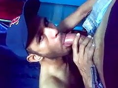 Neighbor blowjob
