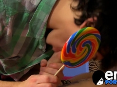 Blonde twink Preston Andrews banging emo gay after mutual BJ