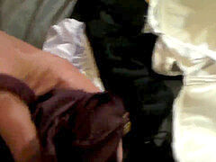 jack Off on Her lingerie