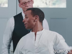 Sexy nugget Trelino will surely get into college after his remarkable blowjob to my d