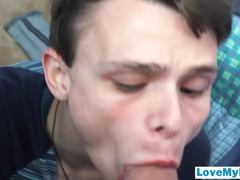 Lad Austin Xanders stepbrother screws his crevice and covinces him