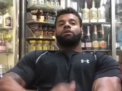 Black guy jerks off 3