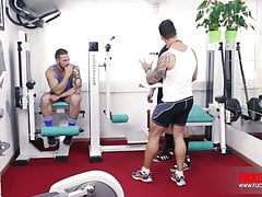 Threesome at the Gym