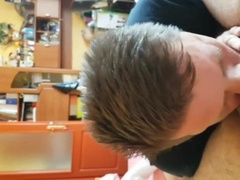 Daddy's Big Cock for His New Son5555