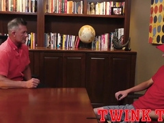 Barebacks On School Office Desk With Matthew Figata, Jjack Andram And Jack Andram