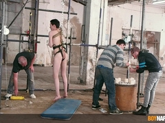 Gimp Danny Bianchi suffers ache in come back for a good ejaculation