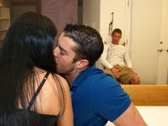 India Summer in a bisexual threesome super-fuck