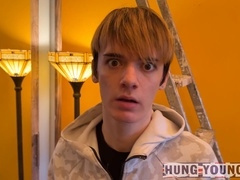 Skinny first-timer takes 12 explosive loads from 10 hung and authentic condomless Scallys