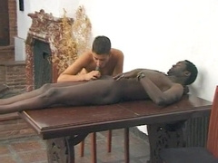 boned no condom by humungous Black dick