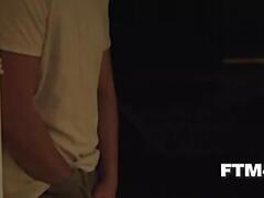 Step-Gramps Destroys FTM Step-Grandson's Boy Pussy