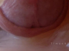 A vulgar man found a way to find out what is happening inwards the butt hole during fuck-a-thon