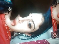 Tik tok beauty sexy facial rubbing black cock
