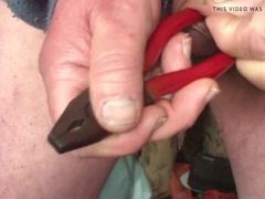 Oiled gay, played, homemade toy