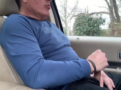 I Part My Car And Jerk-off In Public And Cum. I Talk A Full Unedited New Version With Little Bit