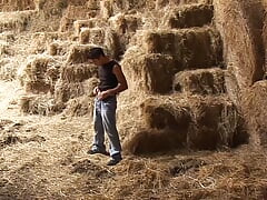 Erotic latinos have extravagant gay sex in the barn