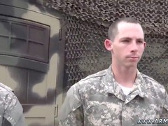 bear suit sex with first-time glory hole scene