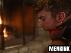 Daddy Johnny Ford turns holy man Carter Collins into his BDSM bitch