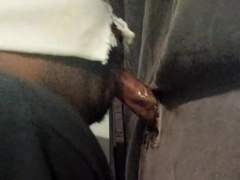 Heterosexual DL visits Gloryhole