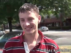 Corey James Takes A Black Schlong