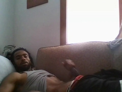 Str8 bbc jerking watching porn