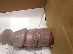 Various cock abuse with candlewax piss vacuum bondage
