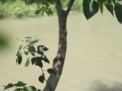 Thai Jacks Off In The Forest