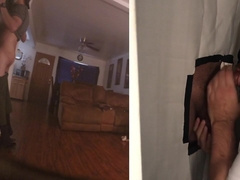 Latino College student 18+ Drained At Glory Hole