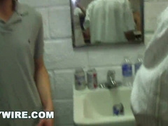 GAYWIRE - Frat Guys Toss A Hazing Soiree In The Dormitory Apartments