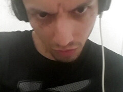 Gothic boy cum with big cock