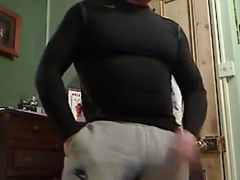 Muscle Step dad Verbal and Cum Squirt