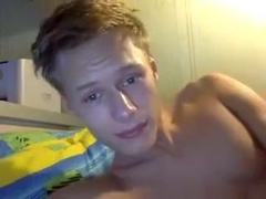 Blond Cock Show On Midnight