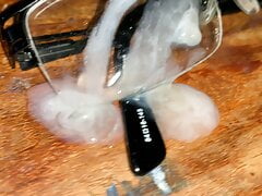 Hot load on glasses.