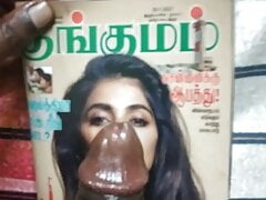 Pooja thevadiya sucking my oily black cock