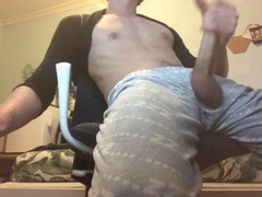 Post-workout stroke session!