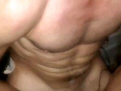 Seth's cum-slut shower