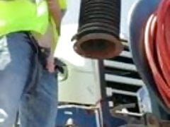 Pissing Worker