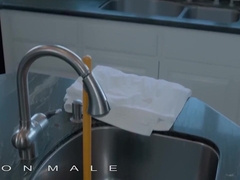 Calls Plumbers Lets Them Fuck His Tight Ass - Jaxx Maxim, Dillon Diaz And Devin Franco